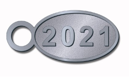 Z 2021 NWLC year charm tag only