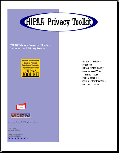 HIPAA Privacy Tool Kit