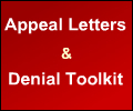 Appeal Letters & Denial Toolkit