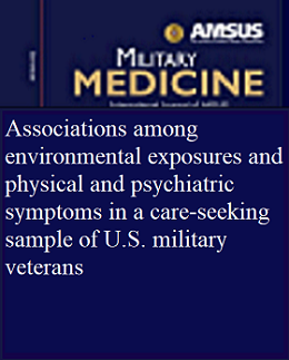 4.24 - Associations among environmental exposures ...sample of US military veterans