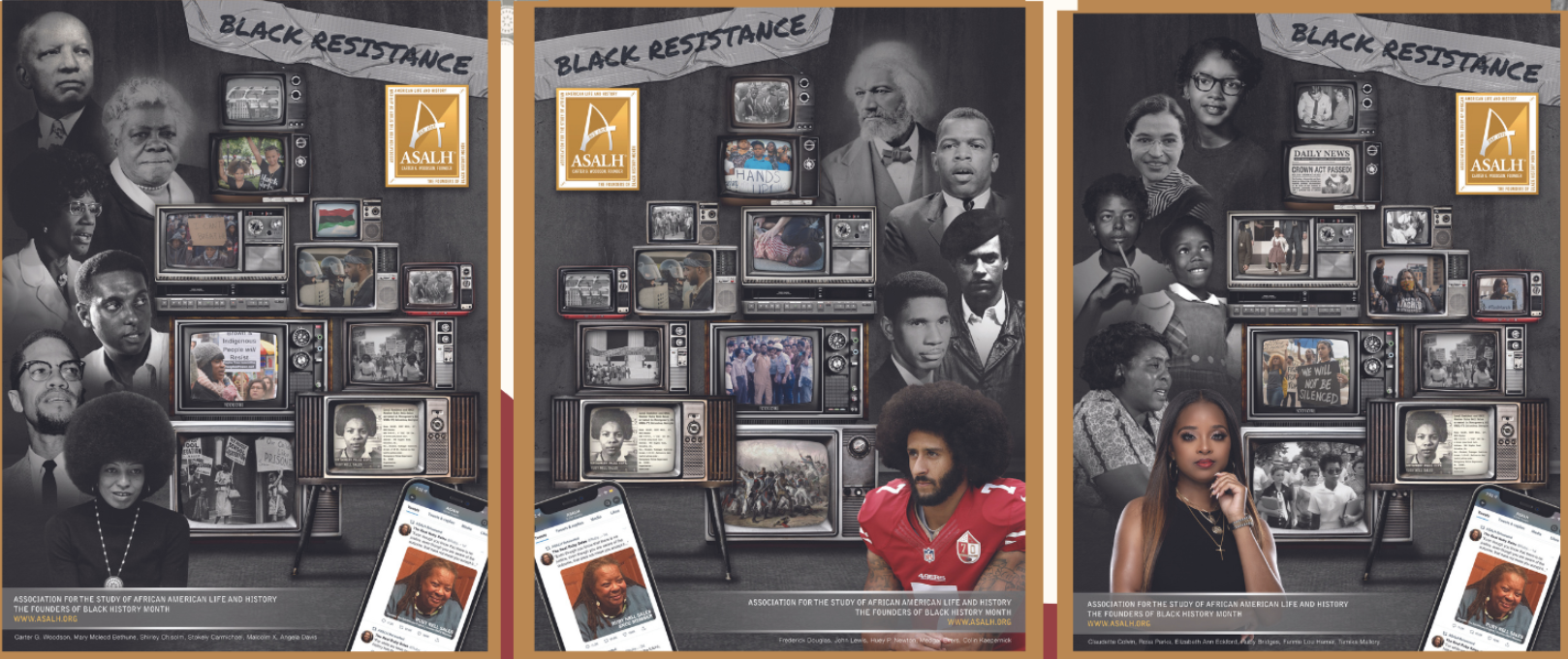 2023 Black Resistance Poster Set of 3