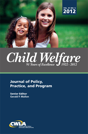 Child Welfare Journal, Vol. 91, No. 5 (Digital PDF File)