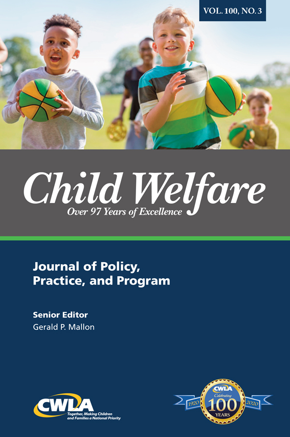 Child Welfare Journal Vol. 100 No. 3 (Digital PDF)