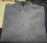 Port Authority® Long Sleeve Denim Shirt - Medium