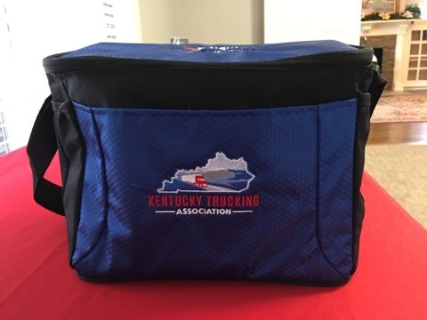 Blue Lunchbox with Embroidered KTA Logo