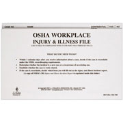 Workplace Injury & Illness File Folder (OSHA) -  7365