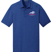 Men's Short Sleeve Polo - True Royal - Embroidered KTA Logo - K574