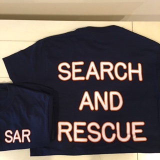 Search and Rescue Navy S/S Tee