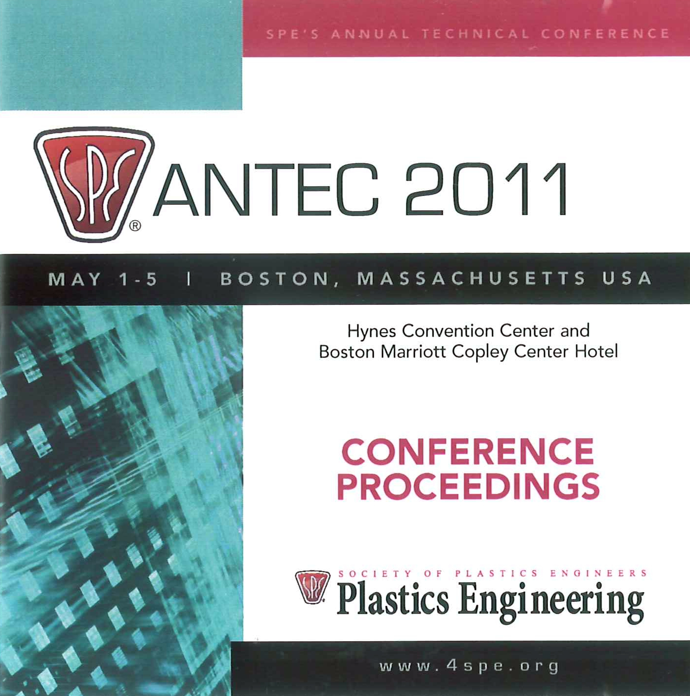 ANTEC® 2011Conference Proceedings USB Drive or CD-Rom