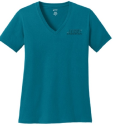 Short Sleeve V-Neck t-shirt - Teal X Large