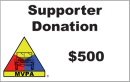 MVPA SUPPORTER: A $500 Tax Deductible Donation 