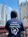 I Love Structural Engineering T-shirt - Medium