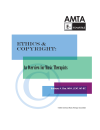 E-Course: Ethics & Copyright, An Overview for Music Therapists