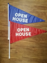 FLAG ONLY - heavy duty - Open House, solid or two-color