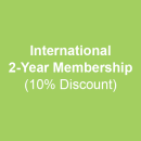 International - 2 Year Membership (10% Discount)