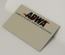 Name Badge - Magnetic - Please allow 3 weeks. e-mail list to jmiller@abwa.org