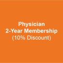  Physician - 2 Year Membership (10% Discount)