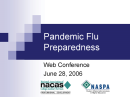 Pandemic Flu Preparedness