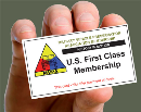 U.S.A. Membership 1st Class Postage 1-Year   