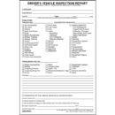 Detailed Driver Vehicle Inspection Report (DVIR), 2-Ply, Carbonless - 1854