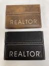 Business Card Case - Texas Holdem - leather look 